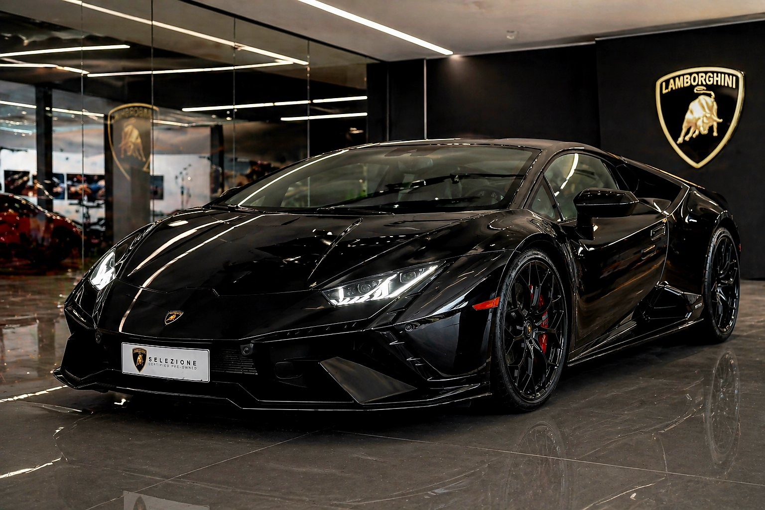 Lamborghini Huracán EVO showroom